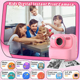 Kids Instant Print Selfie Digital Camera