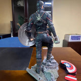 54cm Captain America Action Figure Marvel Avengers Desk Decor Model