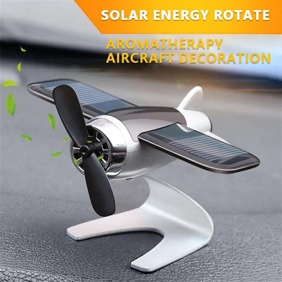 Car Solar Air Freshener Aeroplane