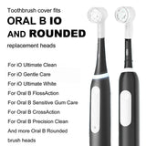 Toothbrush Dustproof Cover for Braun Oral-B & iO Series – Electric Toothbrush Head Protector, Hygienic & Durable