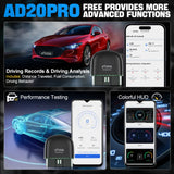 Universal Car Diagnostic Scan Tool AD20 Pro Mini Bluetooth 5.0 OBD2 Scanner