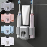 Toothbrush Holder Double Hole Wall Toothbrush Organiser