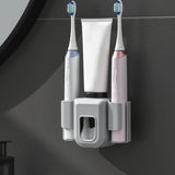 Toothbrush Holder Double Hole Wall Toothbrush Organiser