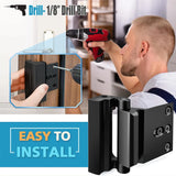 Anti-Theft Door Reinforcement Lock