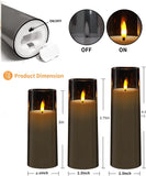 3pcs LED Flameless Candles Set