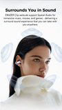 ERAZER Translator Earphones | Bluetooth 6.0 Wireless Sport Headphones w/ LCD