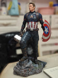54cm Captain America Action Figure Marvel Avengers Desk Decor Model