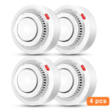 Tuya Smart WiFi Smoke Detector 85dB Alarm Fire Protection Sensor SmartLife App Control