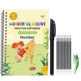 Magic Copybook Reusable Writing Practice Book Kids Calligraphy