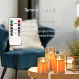 3pcs LED Flameless Candles Set