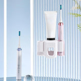 Toothbrush Holder Double Hole Wall Toothbrush Organiser