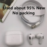 Used Original Apple Airpods Wireless Bluetooth Earbuds Noise Cancelling In-Ear Headphones for iPhone