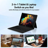 10.1" 2-in-1 Laptop Tablet PC Win 11 8GB 128GB Intel N4120