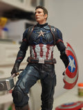 54cm Captain America Action Figure Marvel Avengers Desk Decor Model