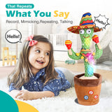 Talking & Dancing Cactus Toy - Interactive Fun for Kids