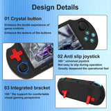GAMINJA Retro Handheld Game Console 4.5" IPS Screen 64GB RGB Lighting