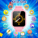 Kids Smartwatch with 24 Games, Music, Pedometer, Video & Audio Recording, Time Display, Torch