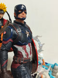 54cm Captain America Action Figure Marvel Avengers Desk Decor Model