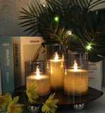 3pcs LED Flameless Candles Set