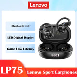 Lenovo Bluetooth 5.3 TWS Wireless Earbuds Sports Waterproof HiFi Mic