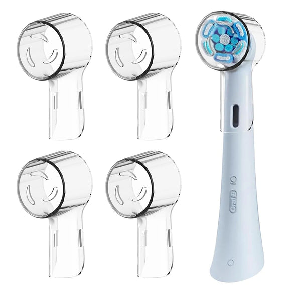 Toothbrush Dustproof Cover for Braun Oral-B & iO Series – Electric Toothbrush Head Protector, Hygienic & Durable