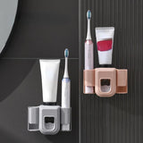 Toothbrush Holder Double Hole Wall Toothbrush Organiser