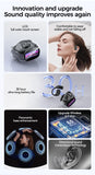 HTC Translator Wireless Headphones | Bluetooth 6.0 OWS Earphones w/ Touch Screen & Long Battery