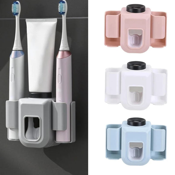 Toothbrush Holder Double Hole Wall Toothbrush Organiser