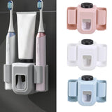 Toothbrush Holder Double Hole Wall Toothbrush Organiser