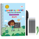 Magic Copybook Reusable Writing Practice Book Kids Calligraphy
