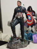 54cm Captain America Action Figure Marvel Avengers Desk Decor Model