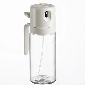 2 in 1 Oil Sprayer Glass Bottle for Cooking