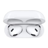 Apple Airpods Wireless Bluetooth Earbuds w/ Noise Cancelling, Adaptive & Spatial Audio, Transparency Mode, Wireless Charging Case