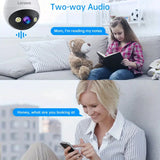 Lenovo 3MP WiFi Bulb Security Camera | Night Vision & Two-Way Audio