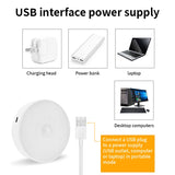 Rechargeable LED Motion Sensor Night Light – Under Cabinet/Stairs/Wardrobe – 3 Pack USB Magnetic Mount