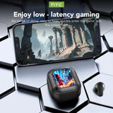 HTC Translator Bluetooth 6.0 Wireless Earphones | Real-Time Translation Headphones, IPX4 Waterproof, Long Battery Life