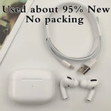Used Original Apple Airpods Wireless Bluetooth Earbuds Noise Cancelling In-Ear Headphones for iPhone
