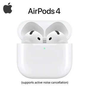 Apple Airpods Wireless Bluetooth Earbuds w/ Noise Cancelling, Adaptive & Spatial Audio, Transparency Mode, Wireless Charging Case