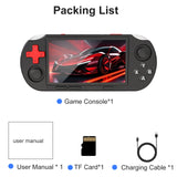 GAMINJA Retro Handheld Game Console 4.5" IPS Screen 64GB RGB Lighting