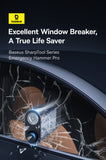3 in 1 Car Safety Hammer Window Glass Breaker