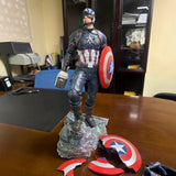 54cm Captain America Action Figure Marvel Avengers Desk Decor Model