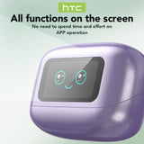 HTC OWS Wireless Ear Clip Earbuds | Bluetooth V6.0 Headphones w/ AI Translator & Noise Reduction