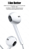 Original Wired Earphones for iPhone iPad Type-C & 3.5mm In-Ear Headphones