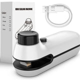 USB Rechargeable Mini Portable Bag Sealer for Snack