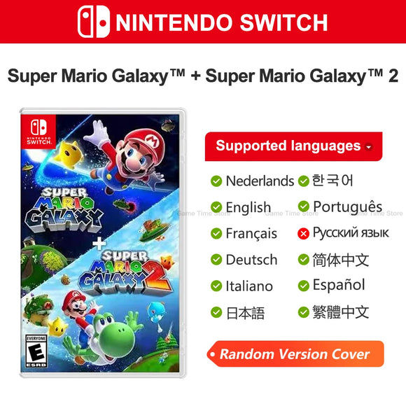 Super Mario Galaxy + Galaxy 2 Nintendo Switch | 100% Original Physical Game Card