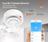 Tuya Smart WiFi Smoke Detector 85dB Alarm Fire Protection Sensor SmartLife App Control