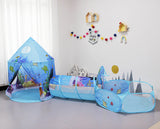 Kids 3 In 1 Tent House Play Toys Foldable