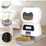 3.5L Automatic Pet Feeder Smart Food Dispenser For Cats & Dogs