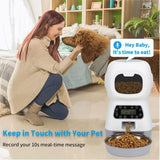 3.5L Automatic Pet Feeder Smart Food Dispenser For Cats & Dogs