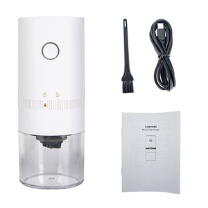 Portable Electric Coffee Grinder TYPE-C USB Charge
